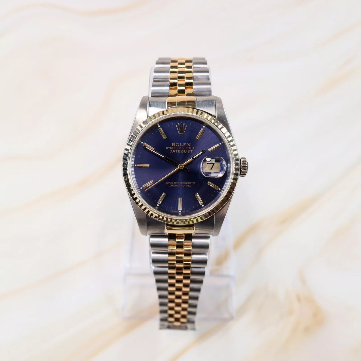 MINT Rolex Datejust 16233 36mm Unisex With a Stunning And Rare